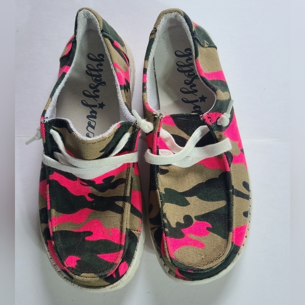 Gypsy Jass Pink Colorful Cameo Lightweight Shoes